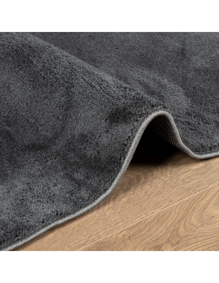 Tappeto OVIEDO a Pelo Corto Antracite 200x280 cm