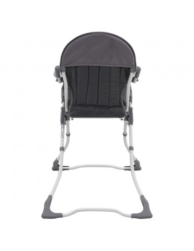 Seggiolone Pappa per Bambini Grigio e Bianco