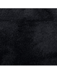 Tappeto OVIEDO a Pelo Corto Nero 200x200 cm