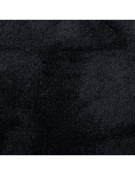Tappeto OVIEDO a Pelo Corto Nero 200x200 cm