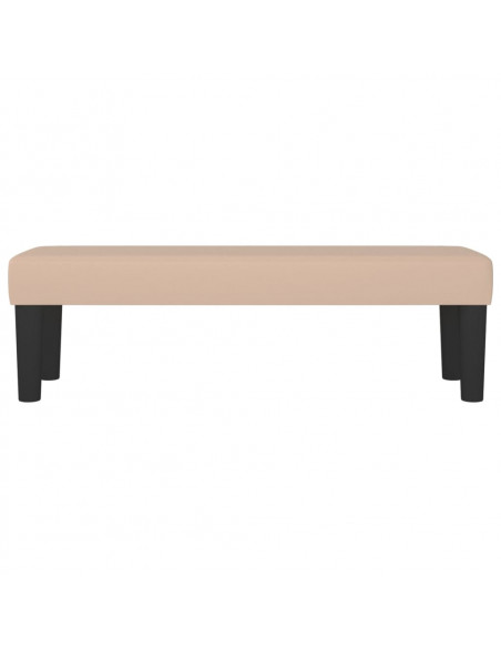 Panca Cappuccino 100x30x30 cm in Similpelle