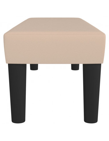 Panca Cappuccino 100x30x30 cm in Similpelle