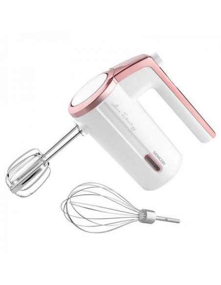 Sencor SHM 9000WH Sbattitore manuale 50 W Rosa, Bianco