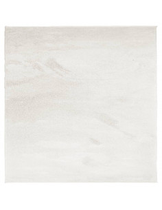 Tappeto OVIEDO a Pelo Corto Beige 120x120 cm