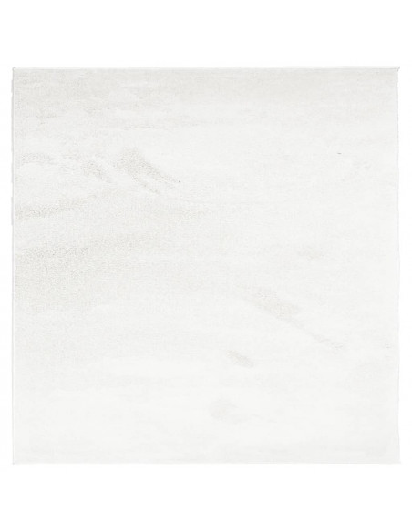 Tappeto OVIEDO a Pelo Corto Crema 120x120 cm