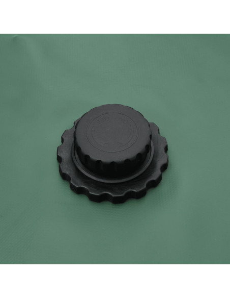 Serbatoio Acqua con Rubinetto Pieghevole 5000 L in PVC