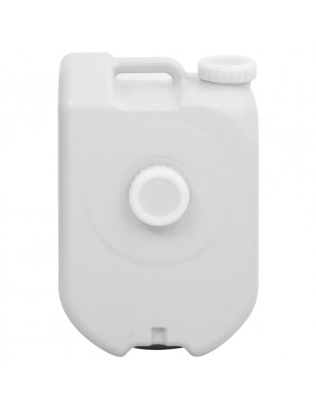 Serbatoio Acqua Portatile con Adattatore 24 L Grigio