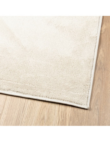 Tappeto OVIEDO a Pelo Corto Beige 200x200 cm