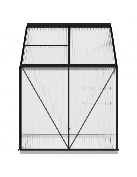 Serra Antracite in Alluminio 2,47 m²