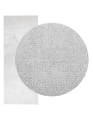 Tappeto OVIEDO a Pelo Corto Grigio 80x200 cm
