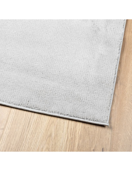 Tappeto OVIEDO a Pelo Corto Grigio 80x200 cm