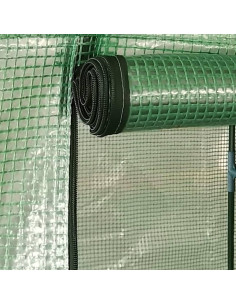 Serra con Struttura in Acciaio 0,5 m² 1x0,5x1,9 m