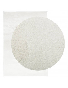 Tappeto OVIEDO a Pelo Corto Crema 140x200 cm 2