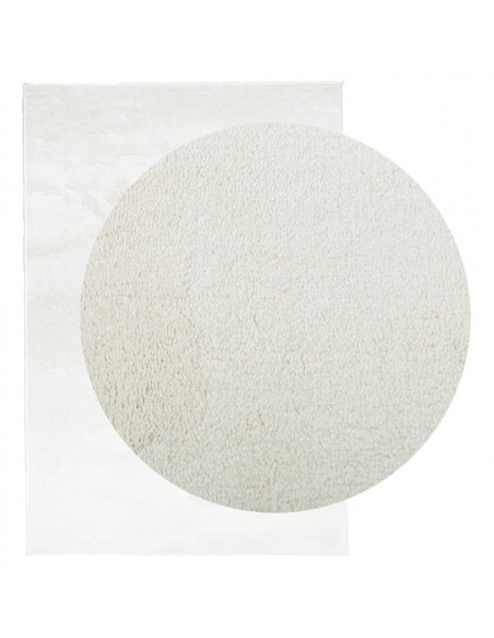 Tappeto OVIEDO a Pelo Corto Crema 140x200 cm