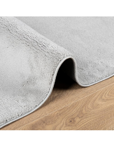 Tappeto OVIEDO a Pelo Corto Grigio 100x200 cm