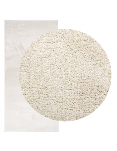 Tappeto OVIEDO a Pelo Corto Beige 100x200 cm