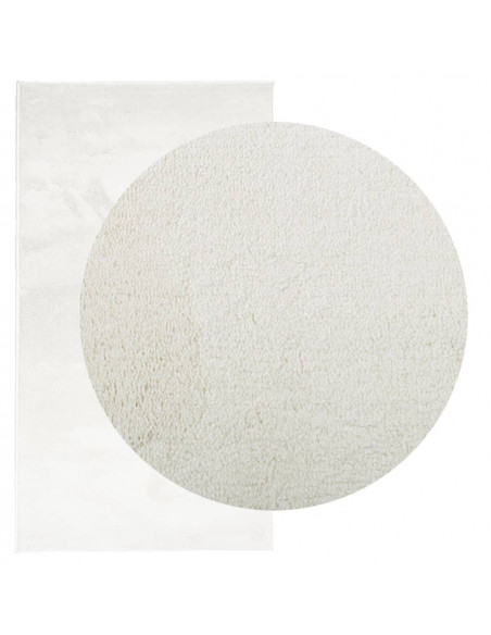 Tappeto OVIEDO a Pelo Corto Crema 60x110 cm