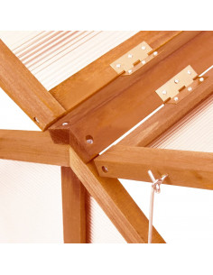 Serra marrone 114x80x50 cm in Legno di Abete 2