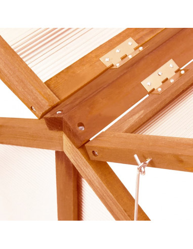 Serra marrone 114x80x50 cm in Legno di Abete