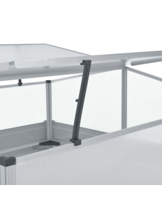 Serra Verde 100x100x77 cm in Acciaio Zincato