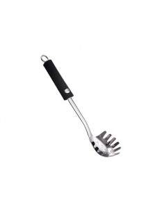 Servi spaghetti Ghidini Cipriano 1733 TWIST Cromo e Nero