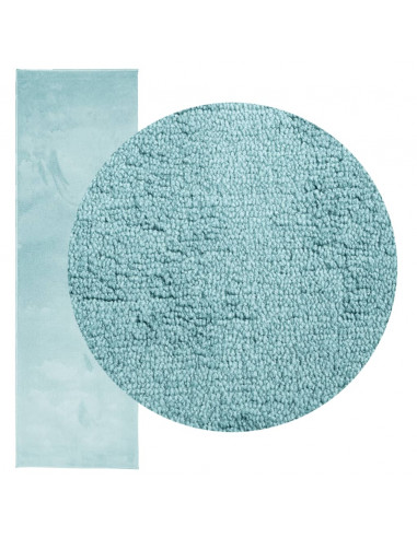 Tappeto OVIEDO a Pelo Corto Verde 80x250 cm