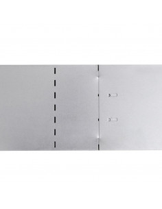 Set 10 pz Bordo prato flessibile in acciaio galvanizzato 100 x 14 cm 2