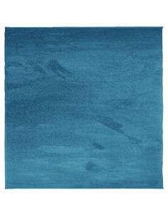Tappeto OVIEDO a Pelo Corto Turchese 200x200 cm