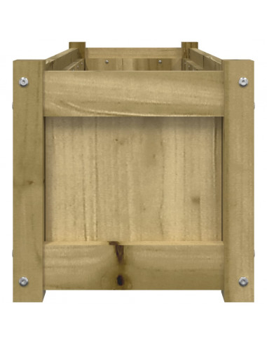 Fioriera da Giardino 90x31x31 cm in Legno di Pino Impregnato