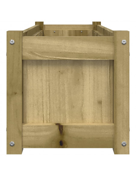 Fioriera da Giardino 90x31x31 cm in Legno di Pino Impregnato