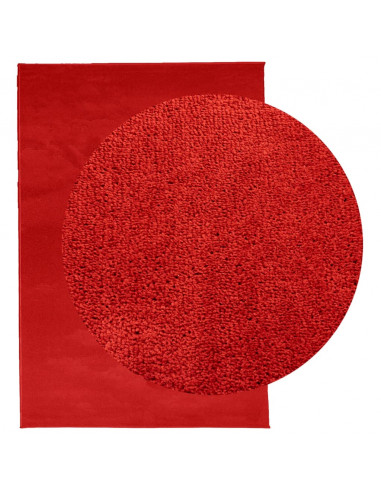 Tappeto OVIEDO a Pelo Corto Rosso 200x280 cm