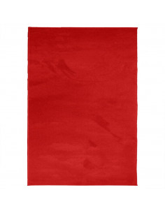 Tappeto OVIEDO a Pelo Corto Rosso 140x200 cm