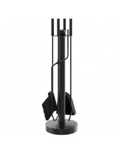 Set Attrezzi per Caminetto 5 pz 18x56 cm in Acciaio 2