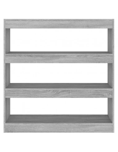 Libreria/Divisorio Grigio Sonoma 100x30x103 cm