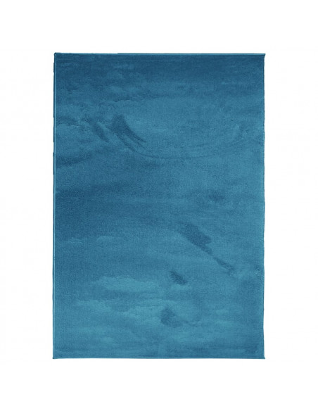 Tappeto OVIEDO a Pelo Corto Turchese 160x230 cm