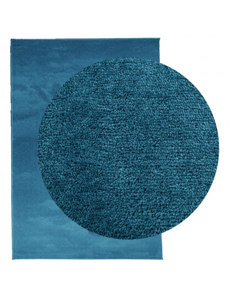 Tappeto OVIEDO a Pelo Corto Turchese 160x230 cm