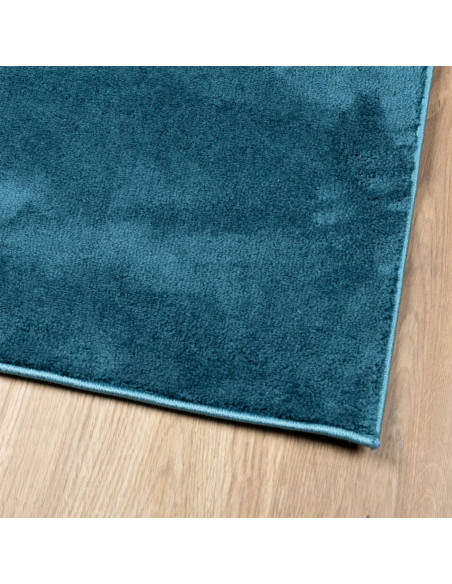 Tappeto OVIEDO a Pelo Corto Turchese 160x230 cm