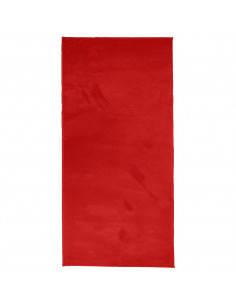 Tappeto OVIEDO a Pelo Corto Rosso 100x200 cm