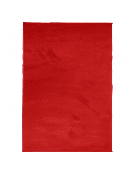 Tappeto OVIEDO a Pelo Corto Rosso 120x170 cm