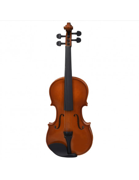 Set Completo Violino con Arco e Mentoniera Naturale 4/4