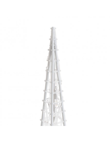 Set Coni di Luce LED Acrilico Decorativo Blu 60/90/120 cm