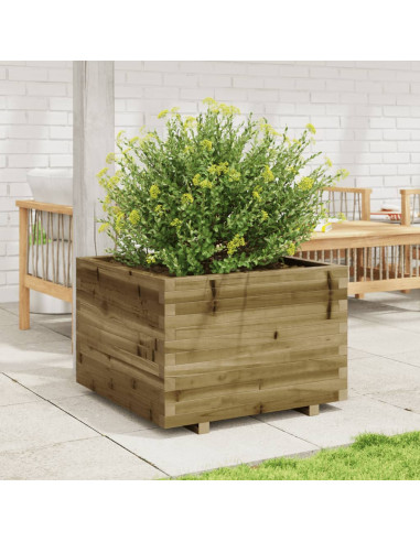 Fioriera da Giardino 70x70x49,5 cm in Legno di Pino Impregnato
