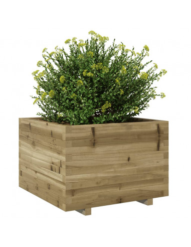 Fioriera da Giardino 70x70x49,5 cm in Legno di Pino Impregnato