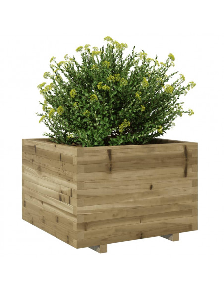 Fioriera da Giardino 70x70x49,5 cm in Legno di Pino Impregnato