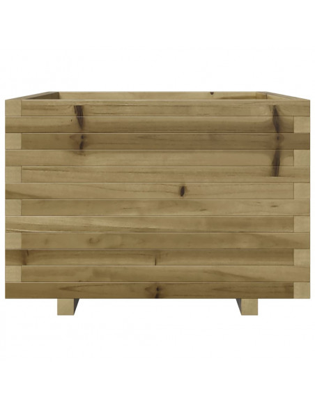 Fioriera da Giardino 70x70x49,5 cm in Legno di Pino Impregnato