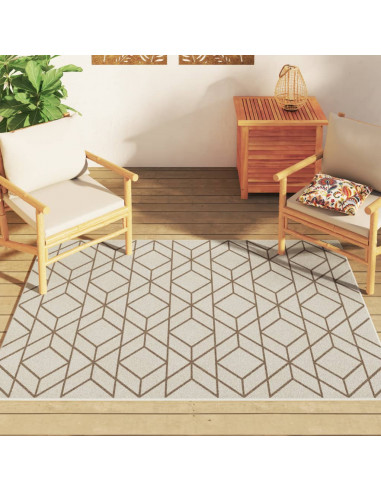 Tappeto a Pelo Corto Multicolore 120x180 cm Interni/Esterni