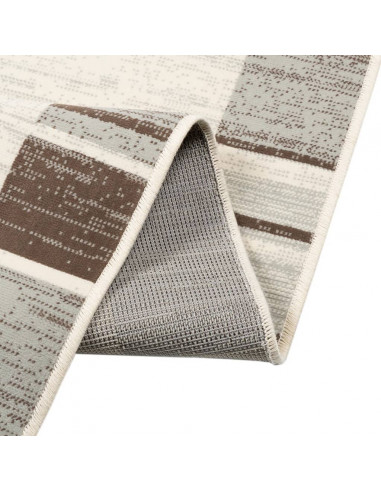 Tappeto a Pelo Corto Multicolore 80x300 cm Interni/Esterni