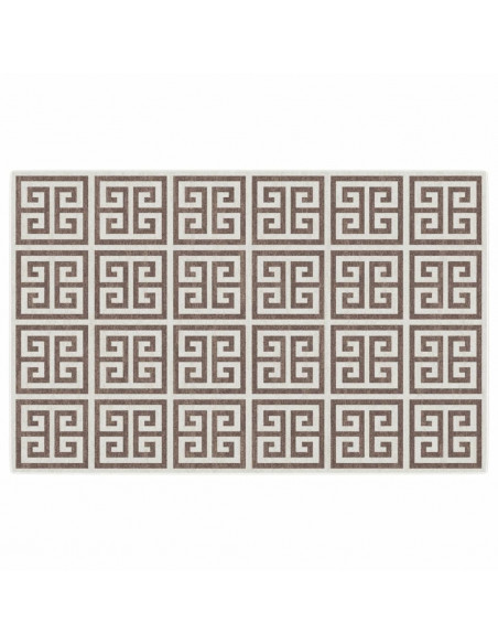 Tappeto a Pelo Corto Multicolore 190x300 cm Interni/Esterni