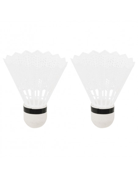Set da Badminton con 2 Racchette, Rete e Custodia 292x30x152 cm