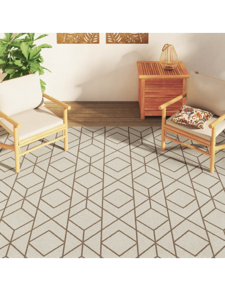 Tappeto a Pelo Corto Multicolore 190x300 cm Interni/Esterni